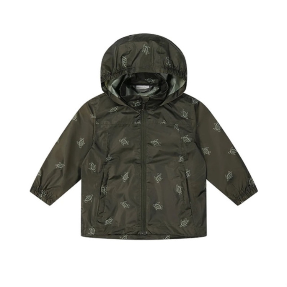 JAMIE KAY - Avery Rain Jacket : Sea Turtle Dark Olive - 3T - Picture 2 of 16